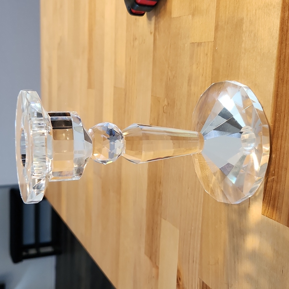 Stunning Crystal Candle Holder